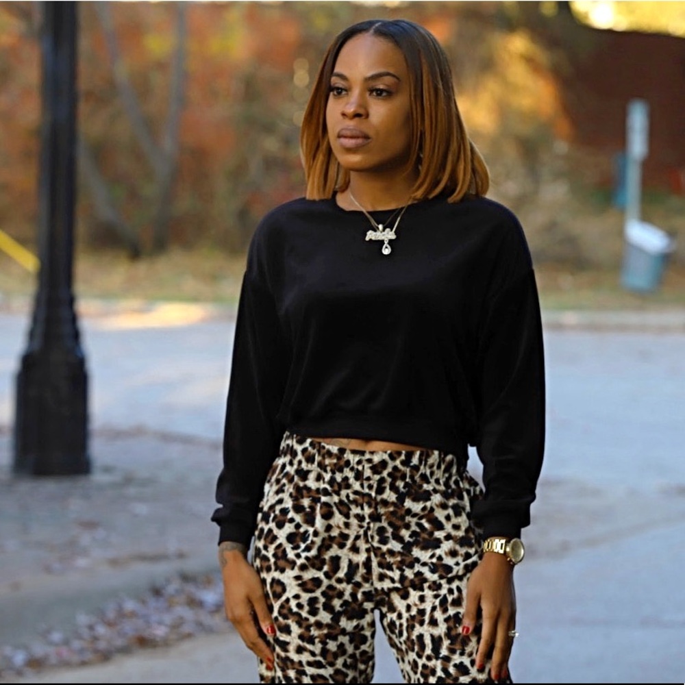 Long sleeve Crop Sweater